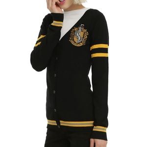 Hot Topic Hufflepuff Cardigan
